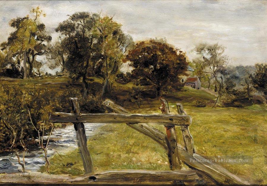 Voir près de Hampstead paysage John Everett Millais Peintures à l'huile